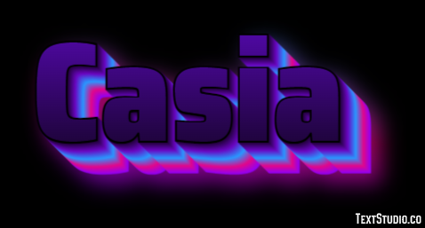 Casia Efecto de Texto