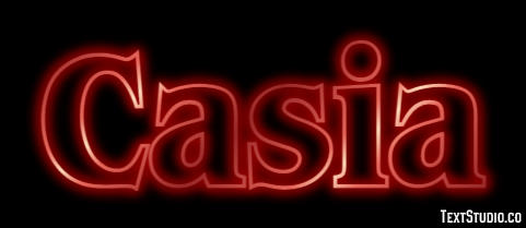 Casia Efecto de Texto