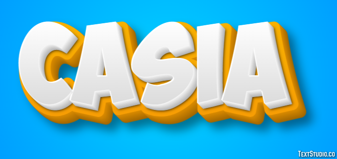 Casia Efecto de Texto