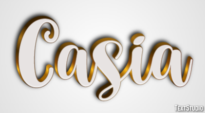 Casia Efecto de Texto