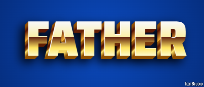 Father Text Effect