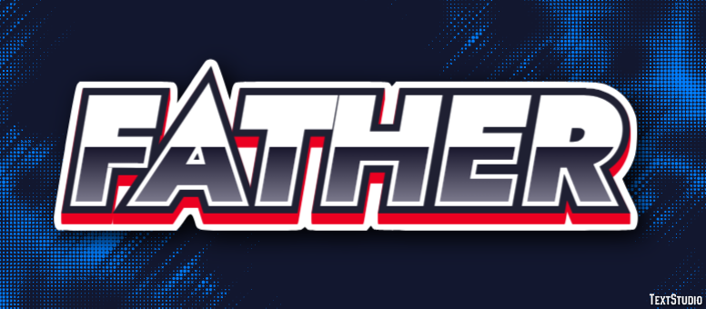Father Text Effect