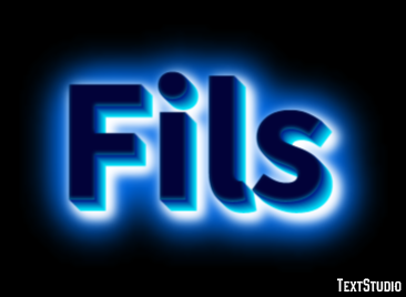 Fils Effet de Texte