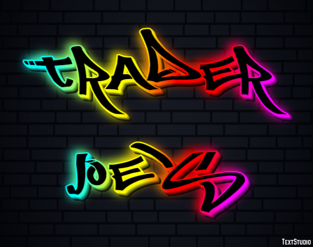 Trader Joe’s Effet de texte