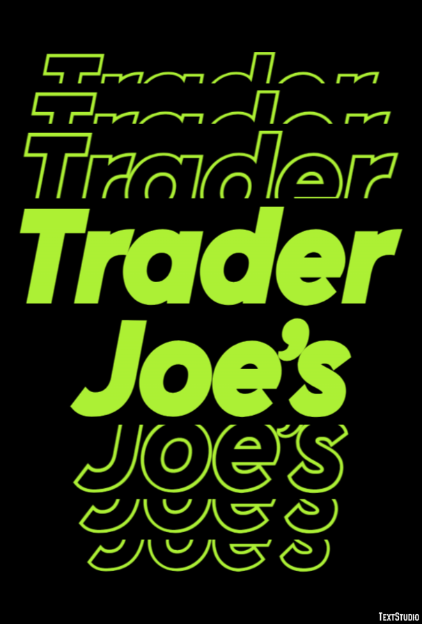 Trader Joe’s Effet de Texte