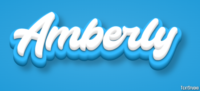 Amberly Text Effect