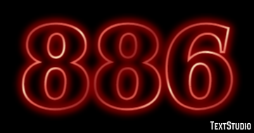 886 Text Effect