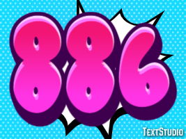 886 Text Effect