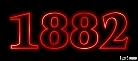 1882 Text Effect
