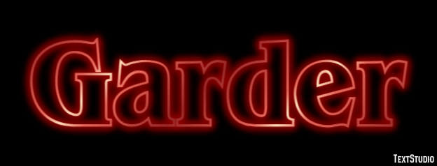 Garder Effet de texte