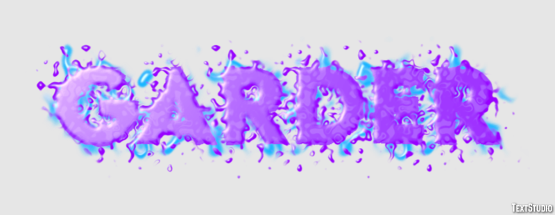 Garder Effet de texte