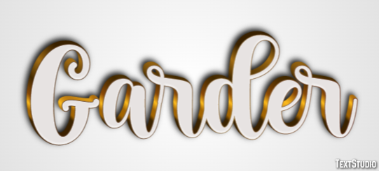 Garder Effet de texte