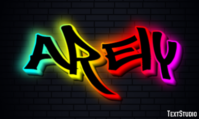 Arely Text effect