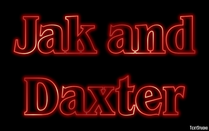 Jak and Daxter Текстовый эффект