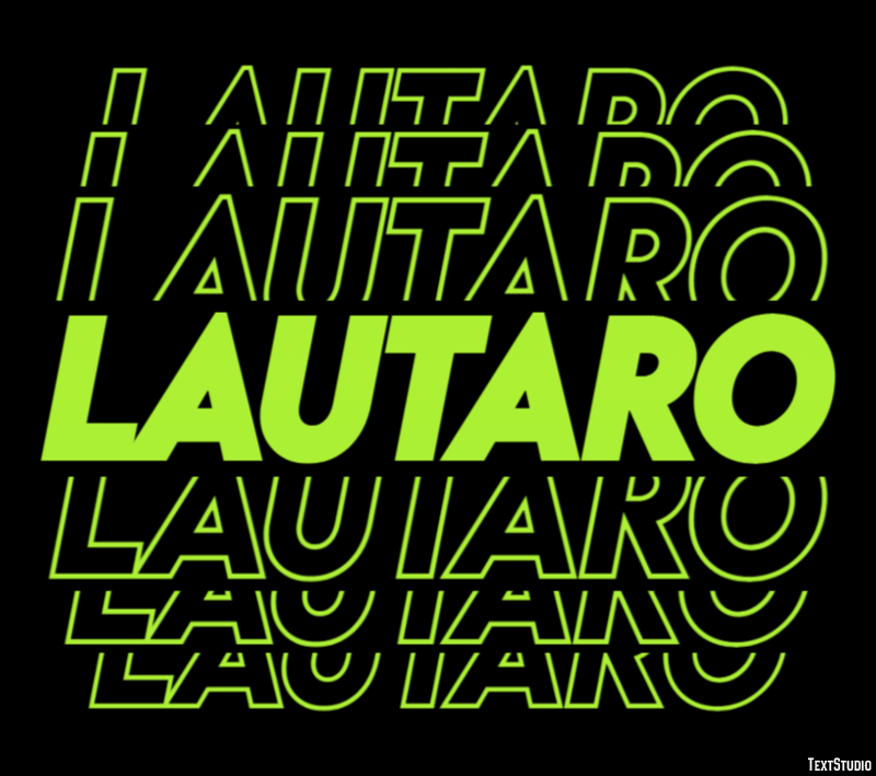 Lautaro Efecto de Texto