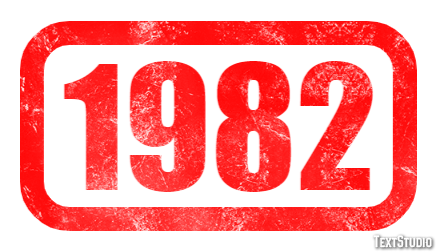 1982 Text Effect