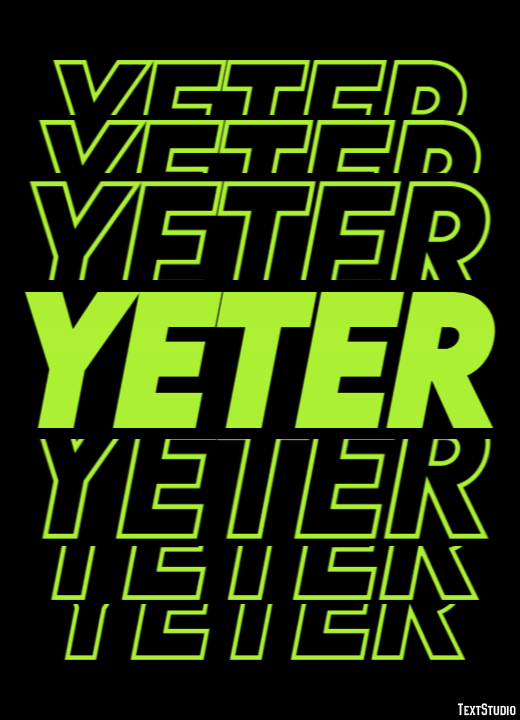 Yeter Metin Efekti