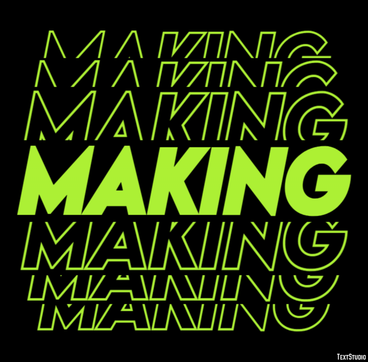 Making テキスト効果