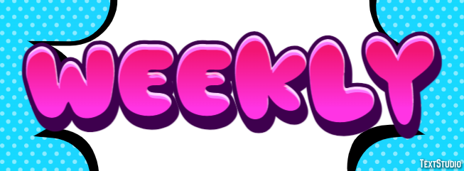 Weekly Text Effect