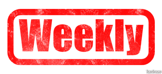 Weekly Text Effect