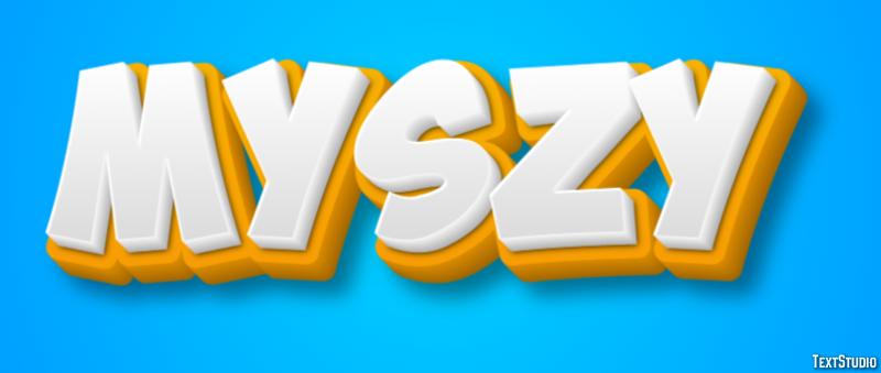 Myszy Text Effect