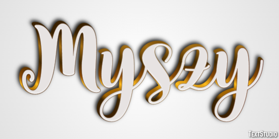 Myszy Text Effect