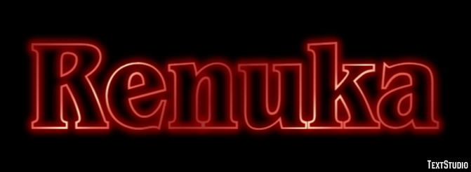Renuka Effetto testo