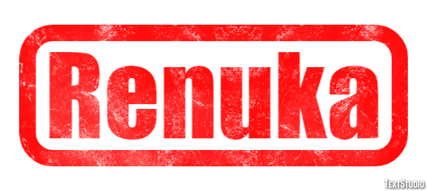 Renuka Effetto testo
