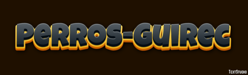 Perros-Guirec Efekt tekstowy