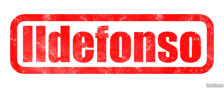 Ildefonso Effetto testo