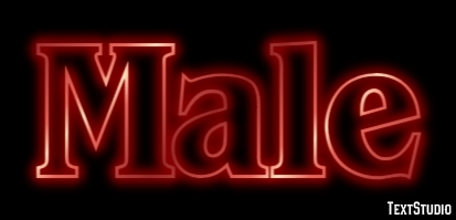 Male Efecto de Texto