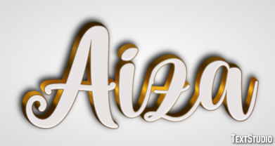 Aiza Text effect