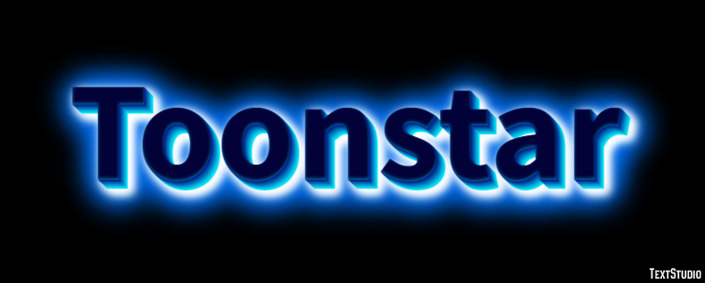 Toonstar Efeito de texto