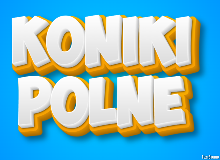 Koniki polne Efekt tekstowy