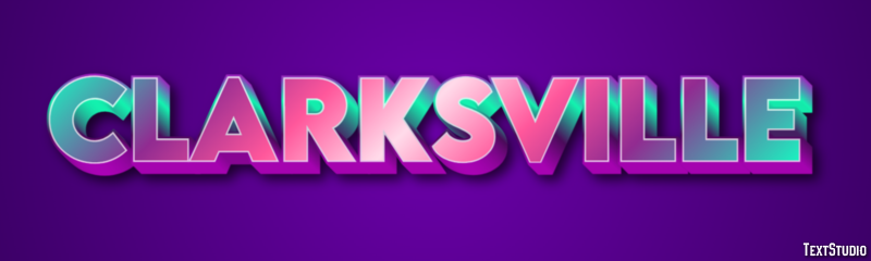 Clarksville Efekt tekstowy