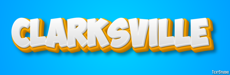 Clarksville Efekt tekstowy