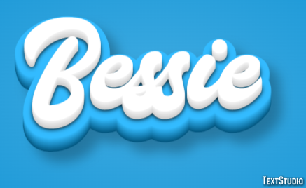 Bessie Text Effect