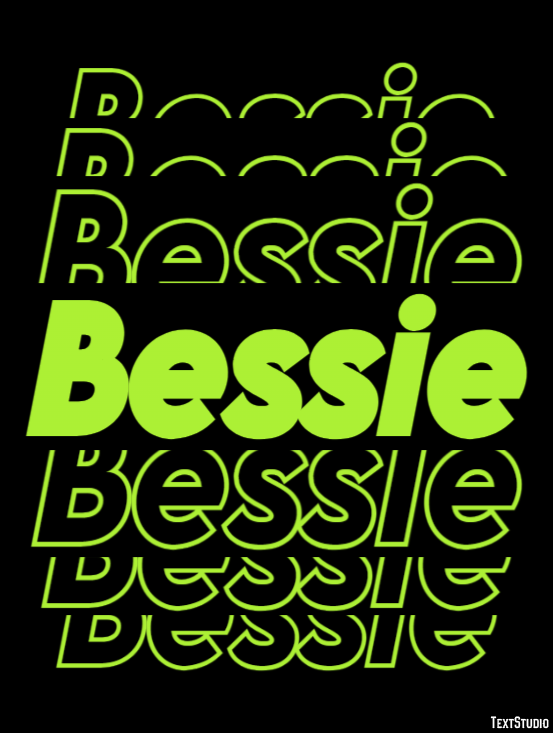 Bessie テキスト効果