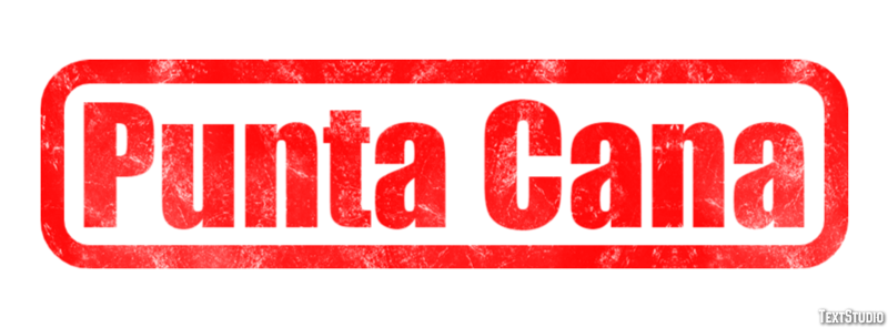 Punta Cana Efekt tekstowy