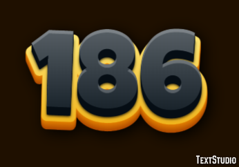 186 Efeito de texto