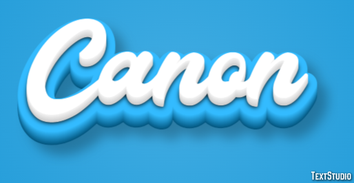 Canon Tekst Effect