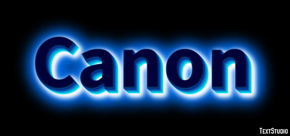 Canon Efecto de Texto