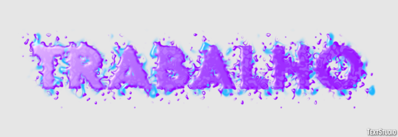 Trabalho Efeito do texto