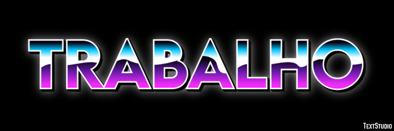 Trabalho Efeito do texto