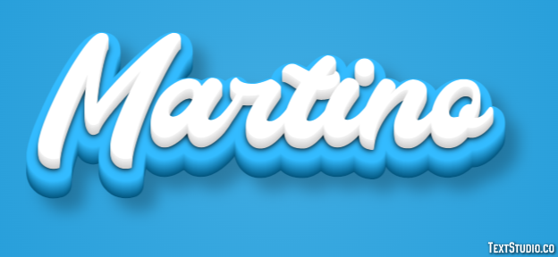 Martino Effetto testo
