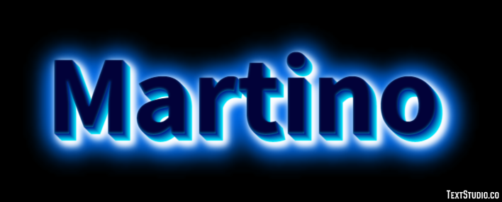 Martino Texteffekt