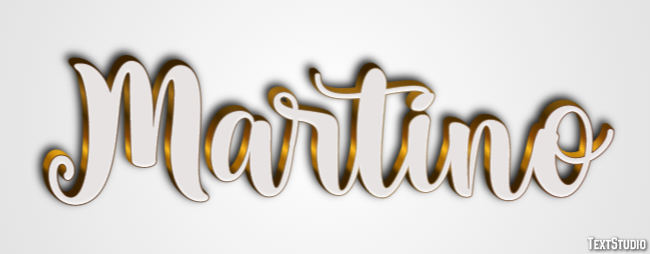 Martino Effetto testo