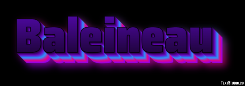 Baleineau Effet de Texte