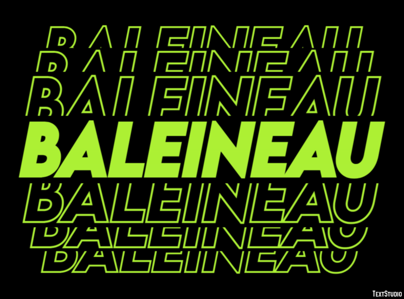 Baleineau Effet de Texte