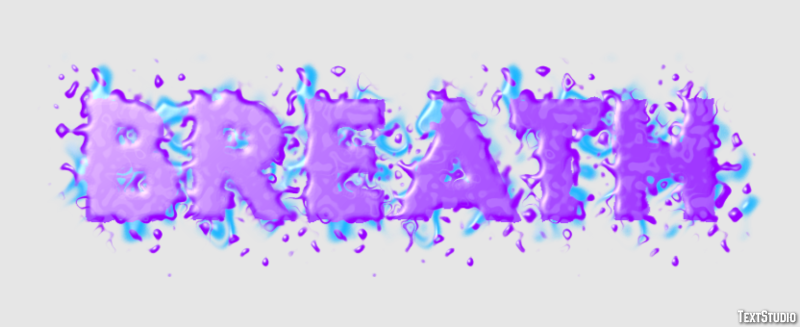 Breath Text Effect